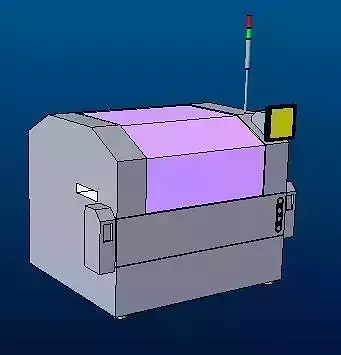 SMT screenprint machine