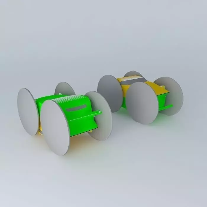 Somersault RC Car Free 3D model_0