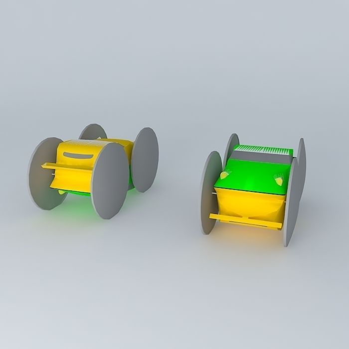 Somersault RC Car Free 3D model_1