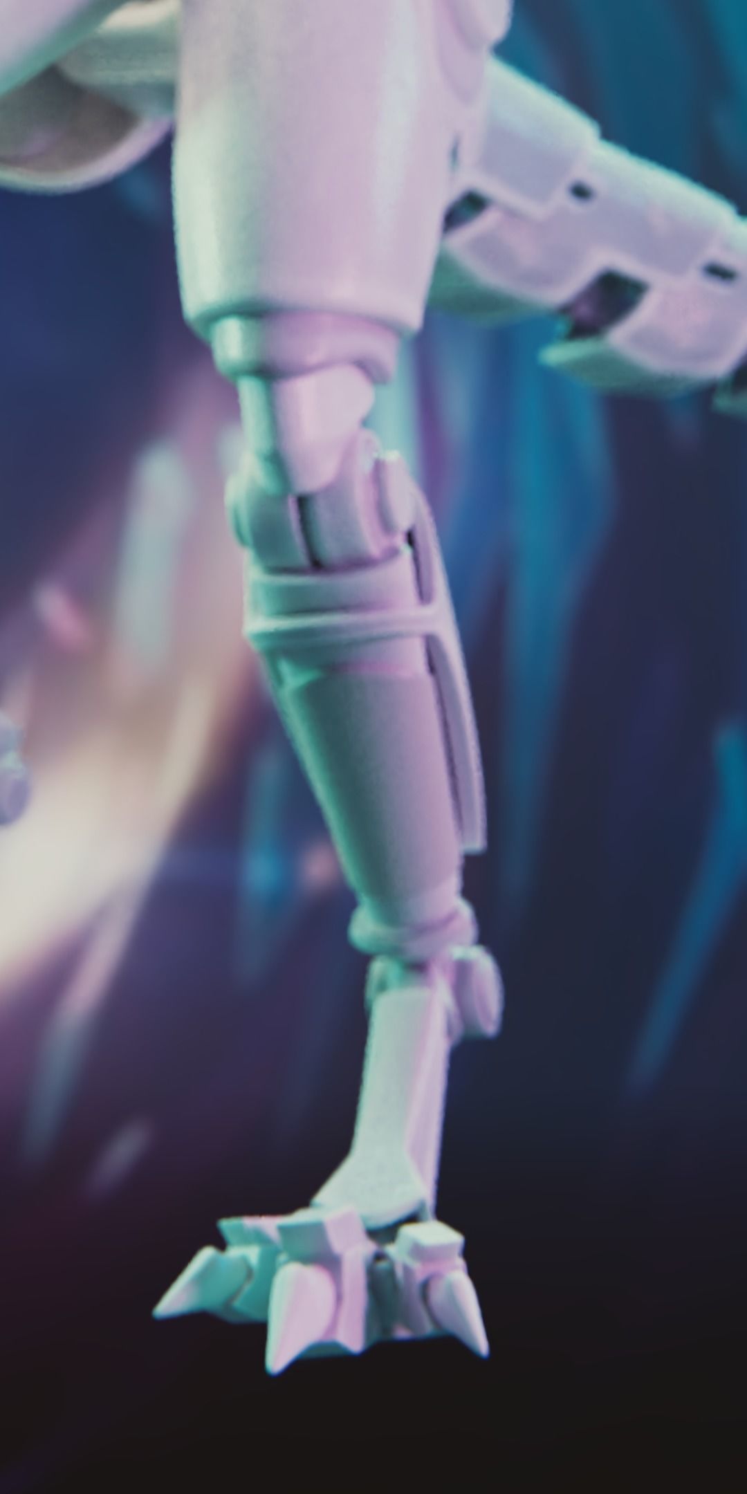 Robotic Dinosaur Skeleton 3D model_1