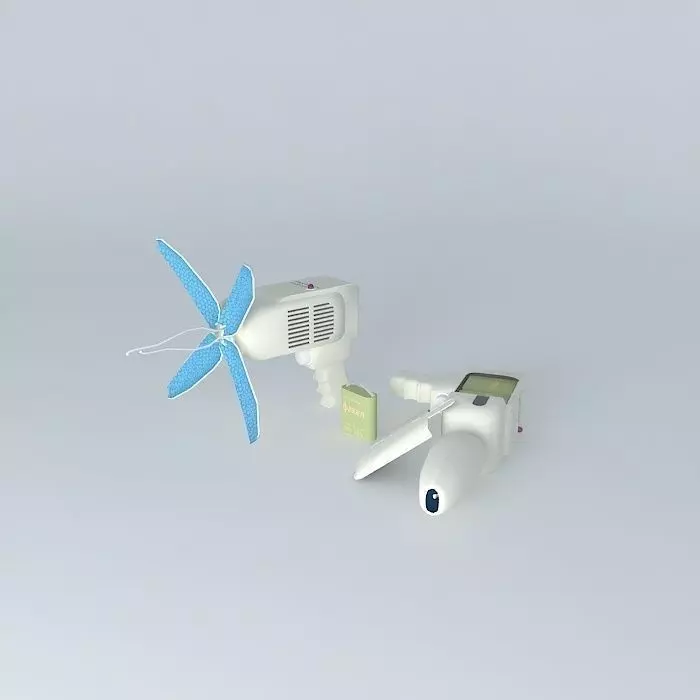 KGB hair dryer Free 3D model