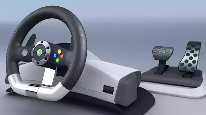TKs Microsoft XBox 360 Racing Wheel