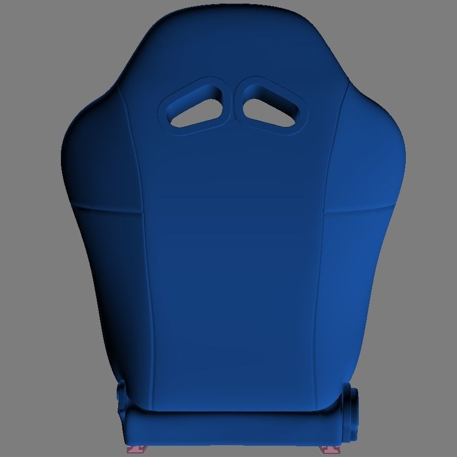 TKs Racing Seat Free 3D model_8