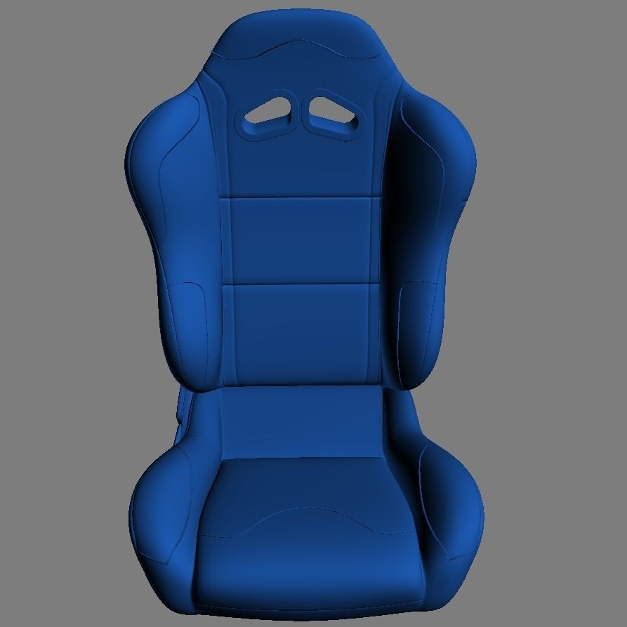 TKs Racing Seat Free 3D model_7