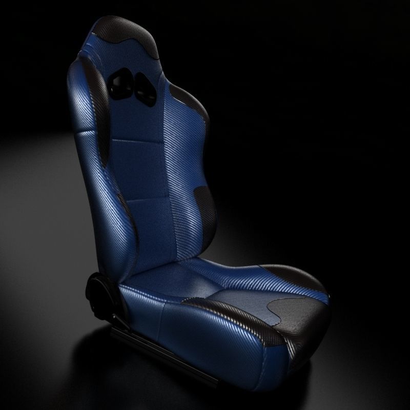 TKs Racing Seat Free 3D model_4