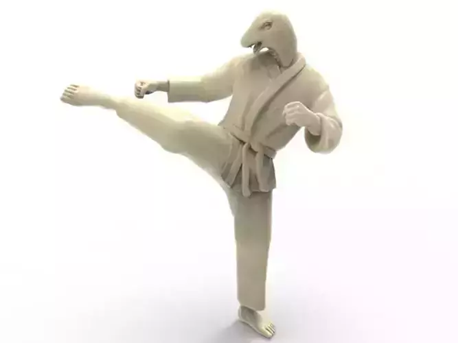 Snake Roundhouse Kick