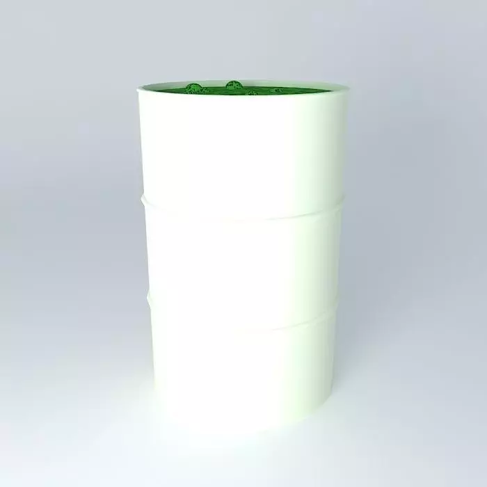 barrel with liquid Free 3D model