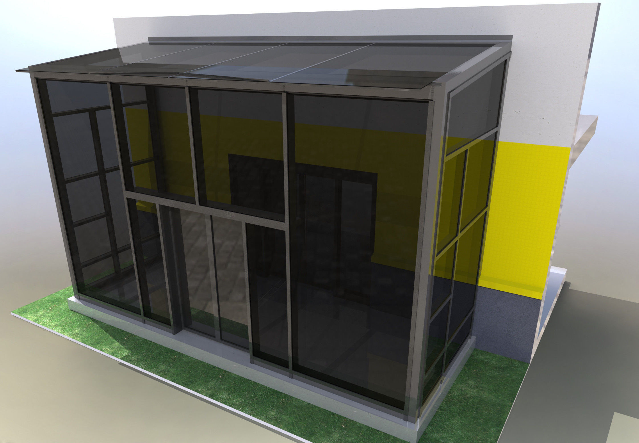 Entrance vestibule 3D model_6