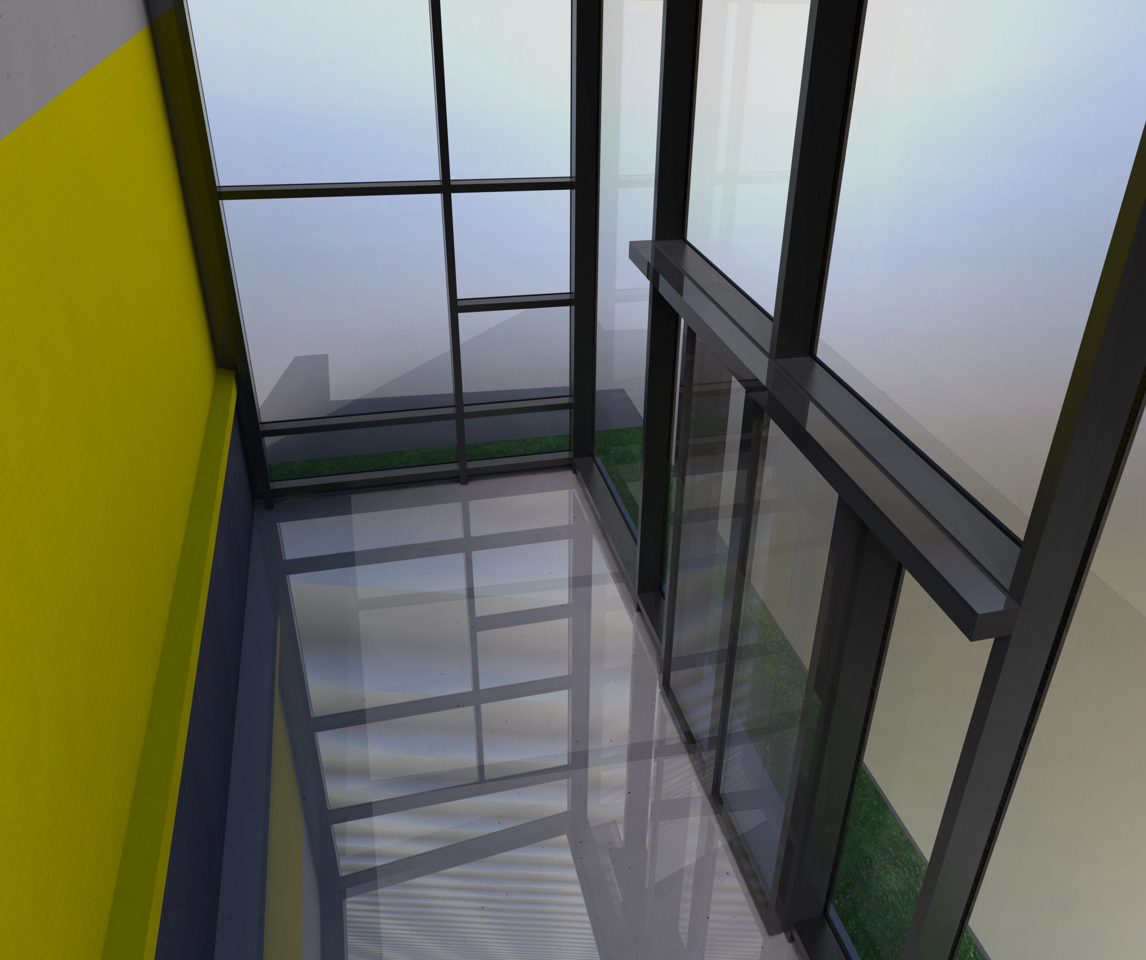 Entrance vestibule 3D model_1