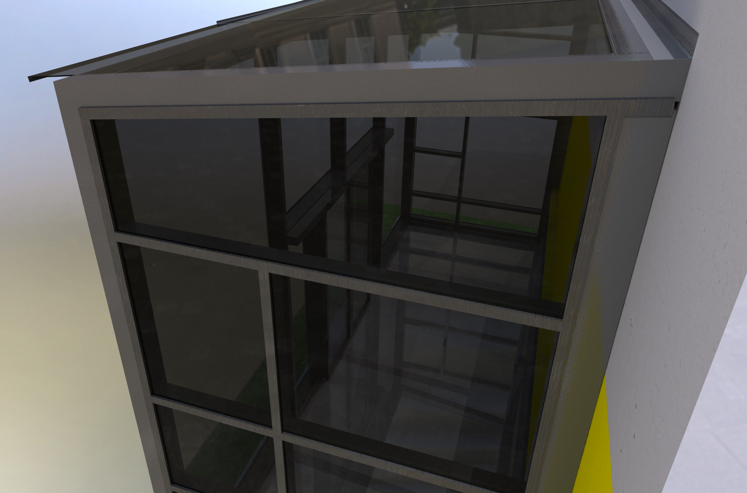 Entrance vestibule 3D model_3