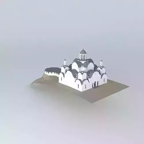 White-cliff Monastery 