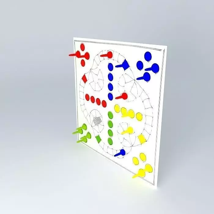 Ludo + Nine Men's Morris Free 3D model_0
