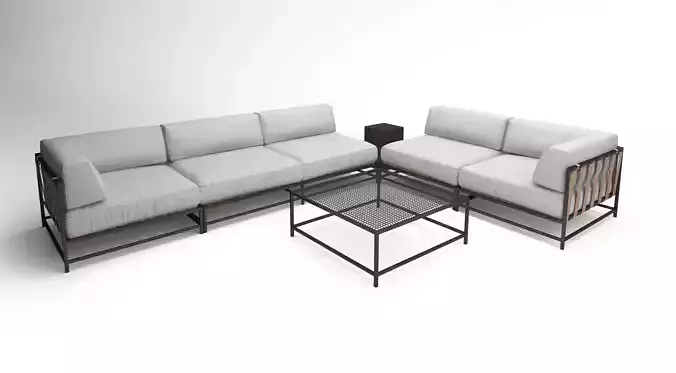 Stephen Kenn Sk sectional love seat corner lounge
