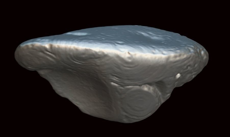 Agate gem green 20 3D model_8