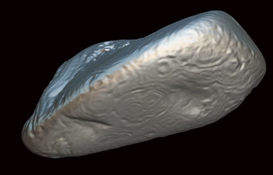 Agate gem green 20 3D model_7