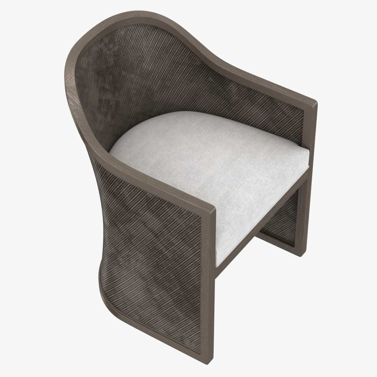 Palecek Almario Arm Chair 3d model 3D model_7
