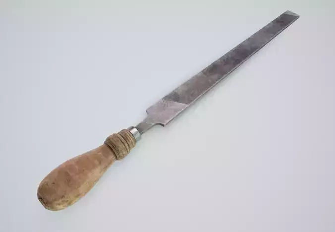 Hand File Rasp PBR Game Ready