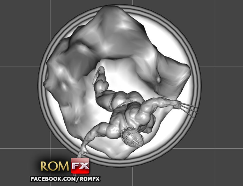 Wolverine Weapon X - Figure Printable 3D print model_5