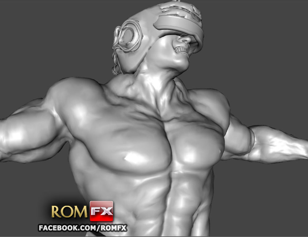 Wolverine Weapon X - Figure Printable 3D print model_14