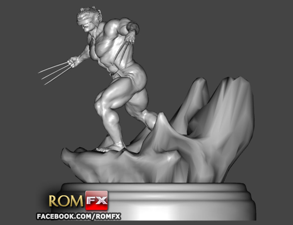 Wolverine Weapon X - Figure Printable 3D print model_2