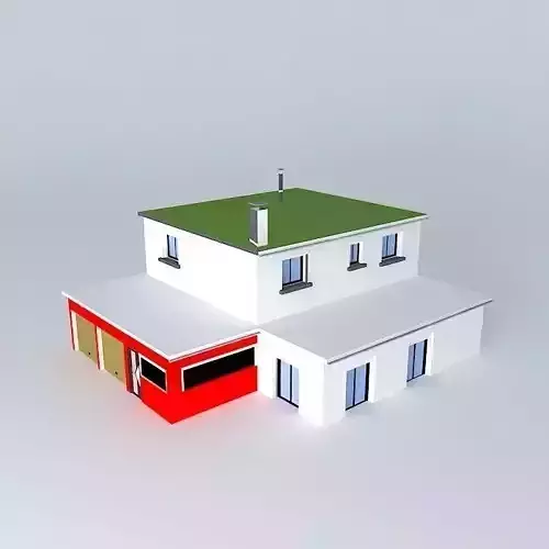 Dwelling house Free 3D model