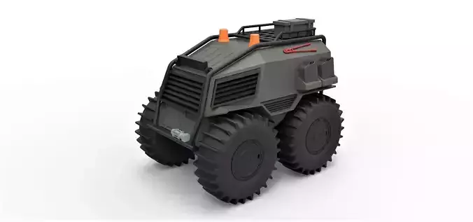 SHERP Ultimate survival machine Scale 1 to 24 3D print model
