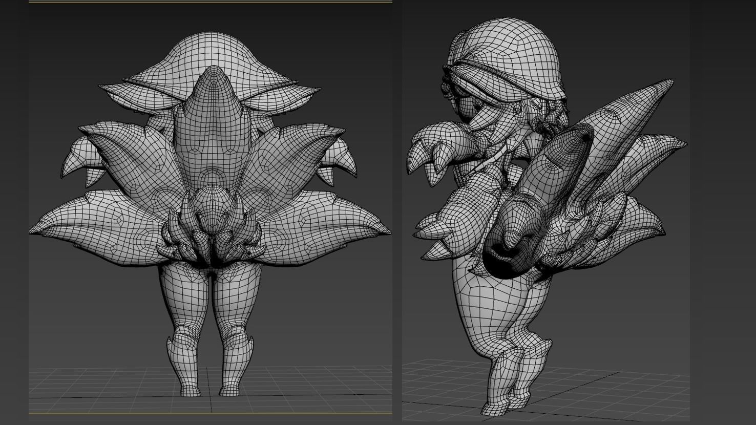 Faputa manga Made in Abyss VRChat 3D model_4