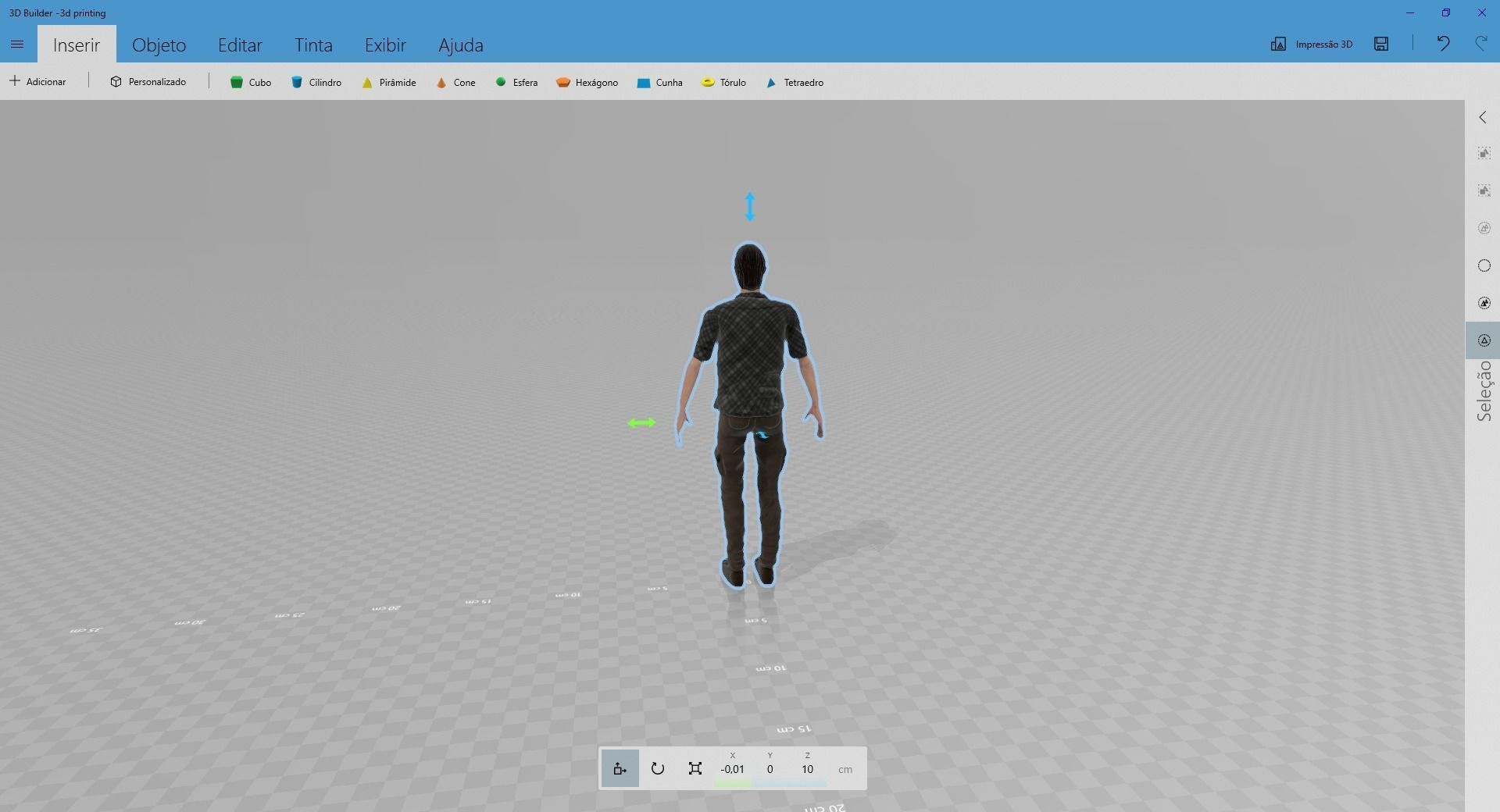 Male Character Animated Low-poly 3D model_69