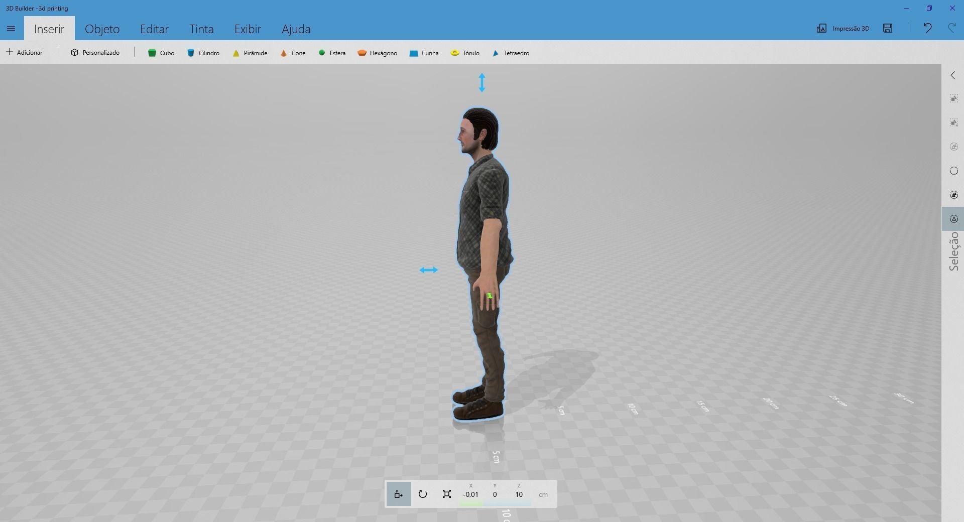 Male Character Animated Low-poly 3D model_66