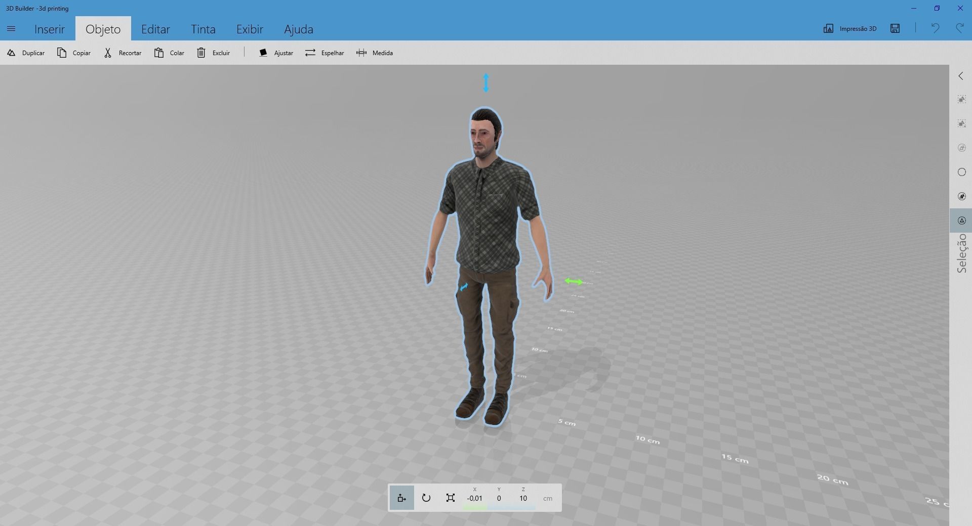 Male Character Animated Low-poly 3D model_68