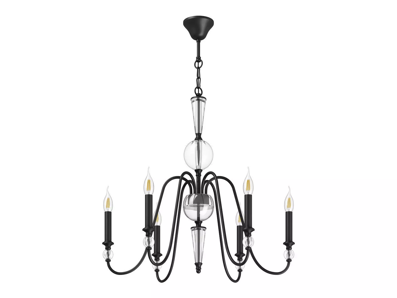 732067 Ragno Lightstar Chandelier 3D model_0