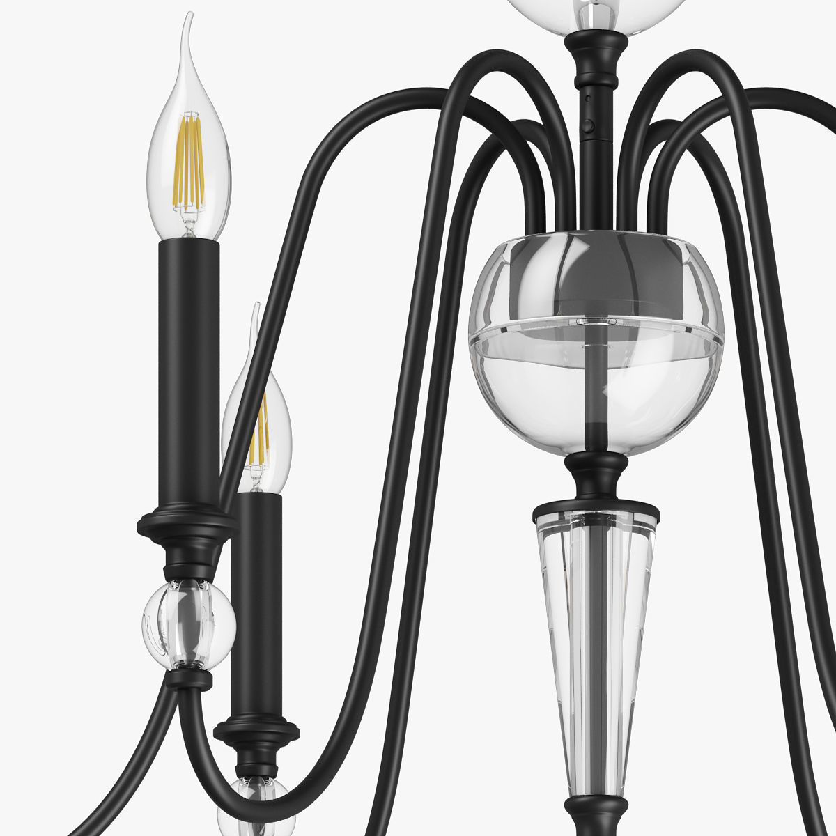 732067 Ragno Lightstar Chandelier 3D model_4