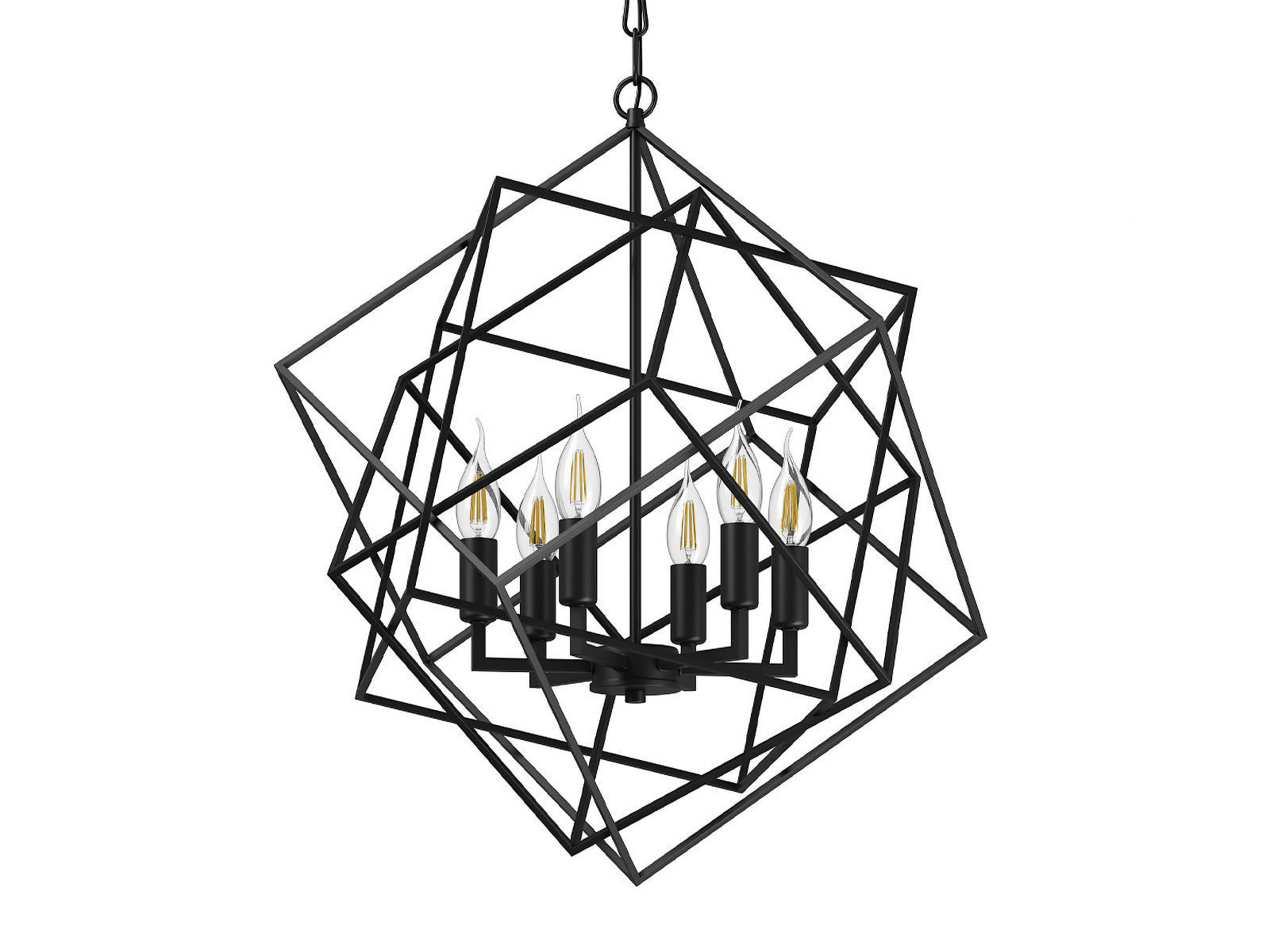 732267 Gabbia Lightstar Chandelier 3D model_2