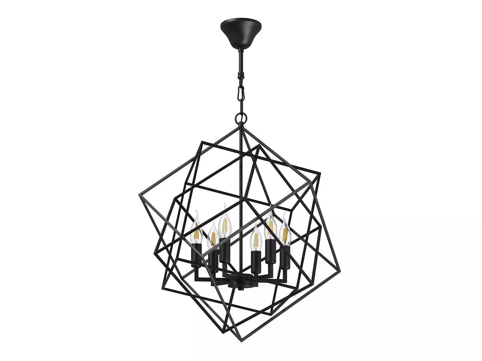 732267 Gabbia Lightstar Chandelier 3D model_0