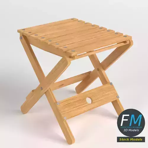 Folding stool 2