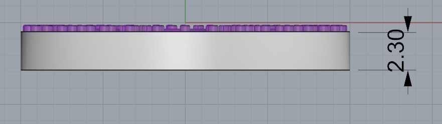 Pendant Rose  3D print model_4