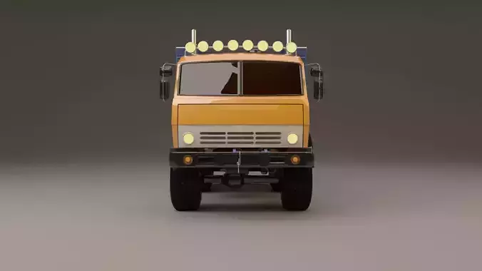 KAMAZ TRUCK 3D model