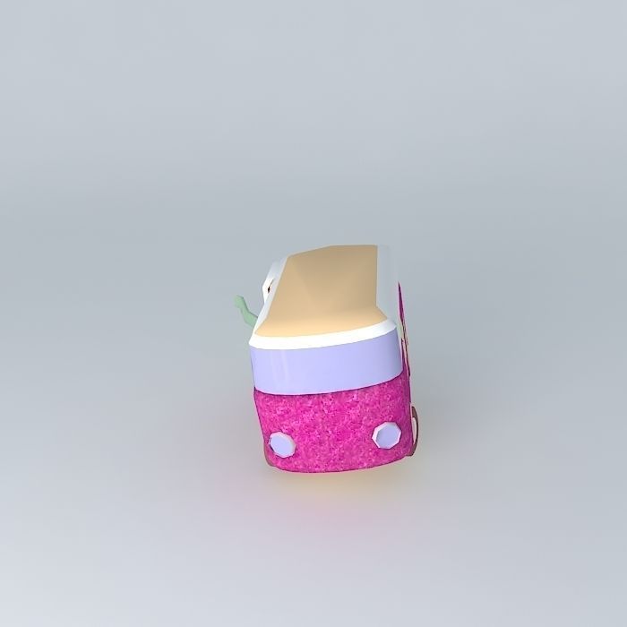 Mothership toy camper van Free 3D model_2