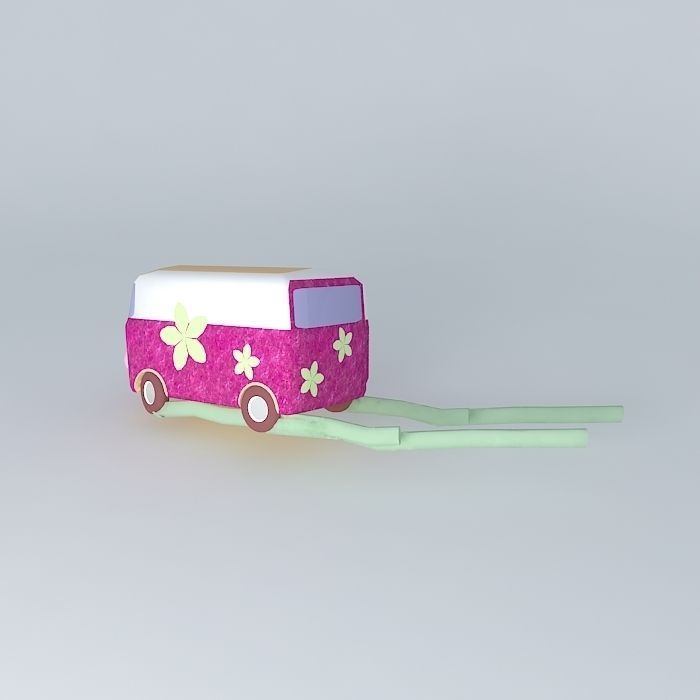 Mothership toy camper van Free 3D model_1