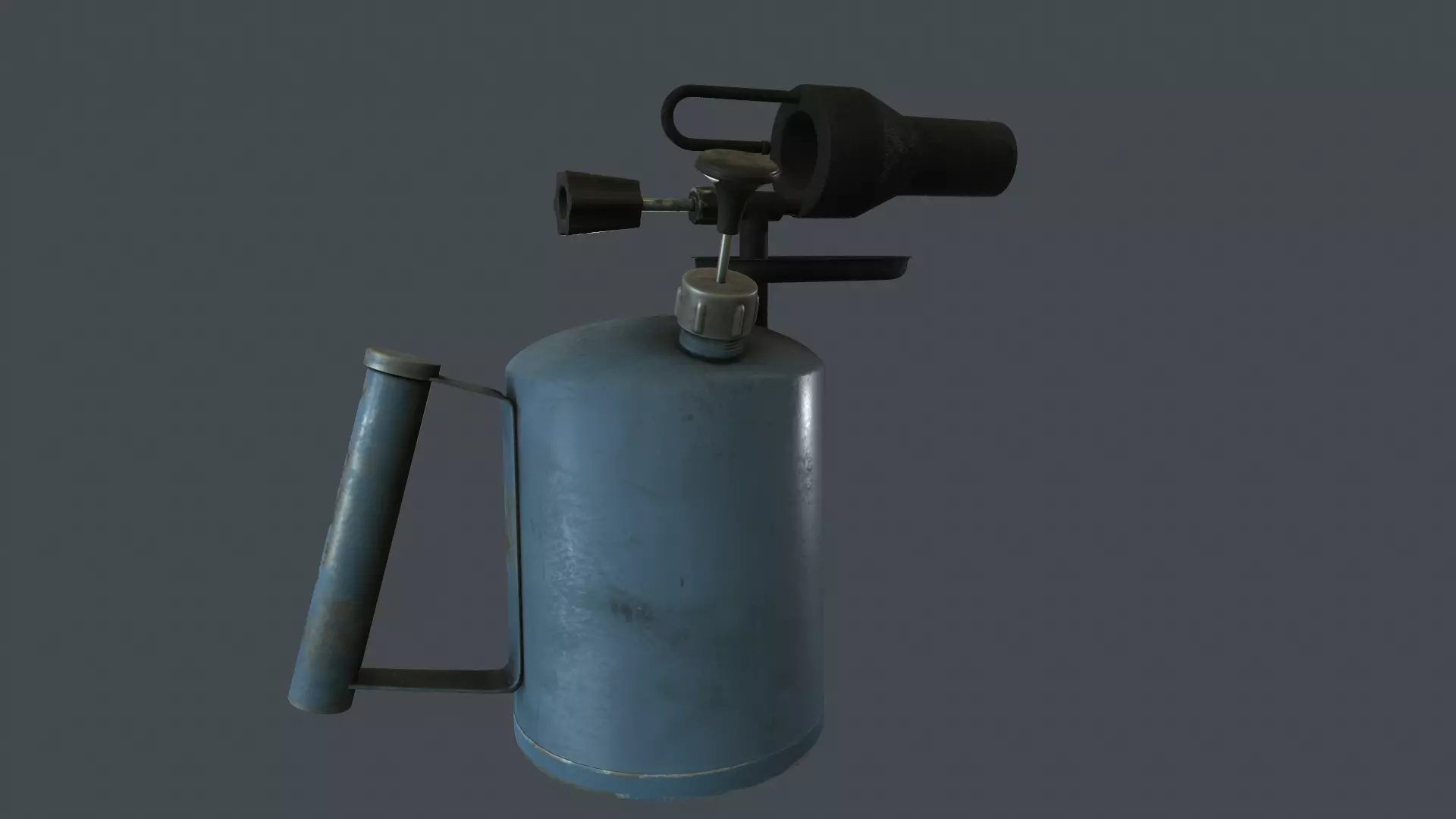 Blowlamp fire extinguisher Free 3D model_0