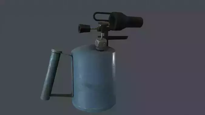 Blowlamp fire extinguisher