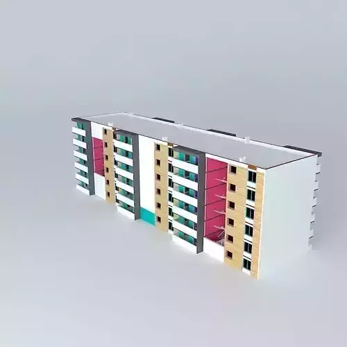 Social housing 6 floors