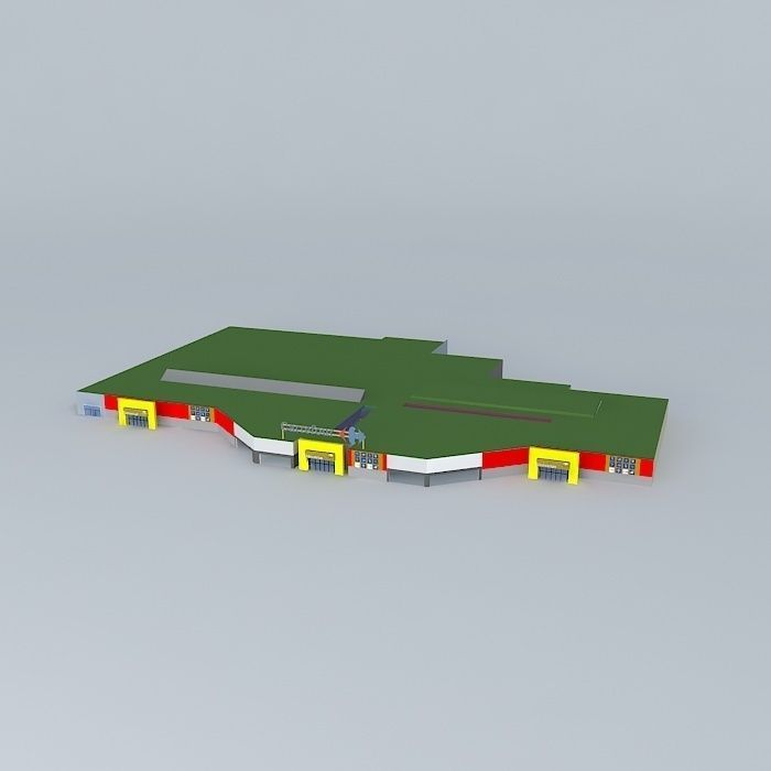 Carrefour Grand Slam Free 3D model_1