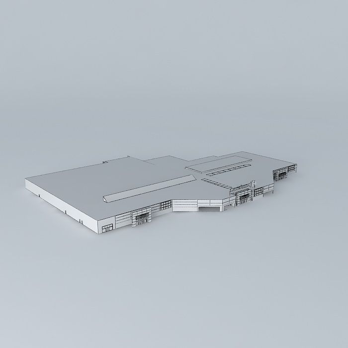 Carrefour Grand Slam Free 3D model_4