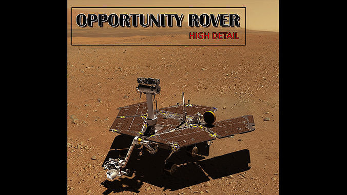 OPPORTUNITY ROVER 3D model