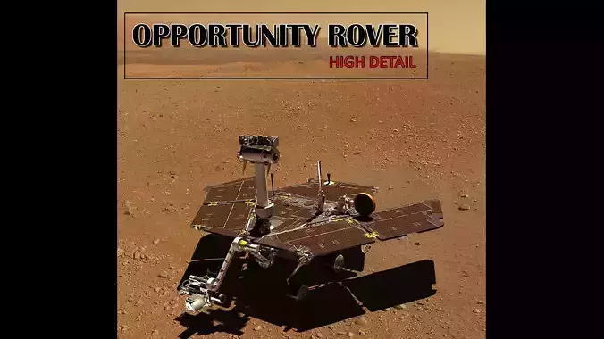 OPPORTUNITY ROVER 3D model