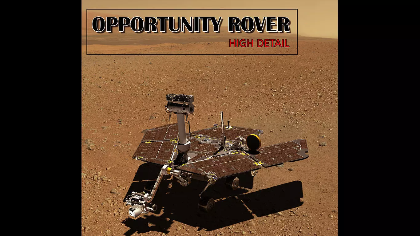 OPPORTUNITY ROVER 3D model