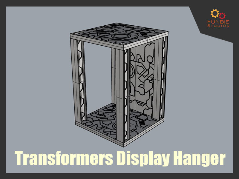 Transformers Hanger Display Base 3D print model