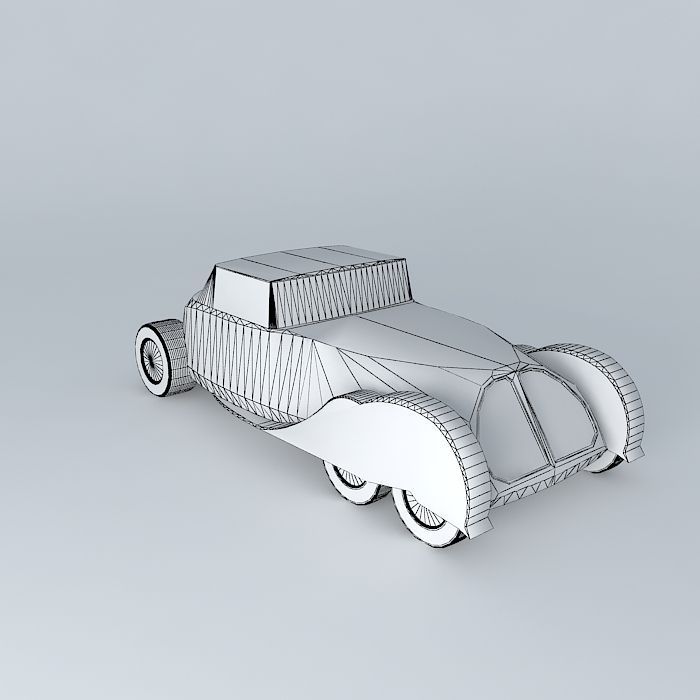 Hot Rod Free 3D model_3