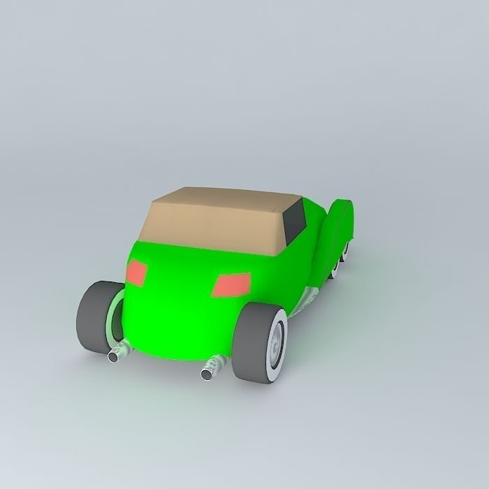 Hot Rod Free 3D model_1